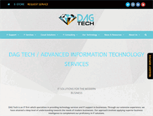 Tablet Screenshot of dagtech.com